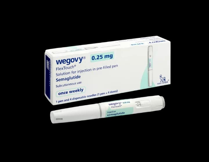 Wegovy injection packaging